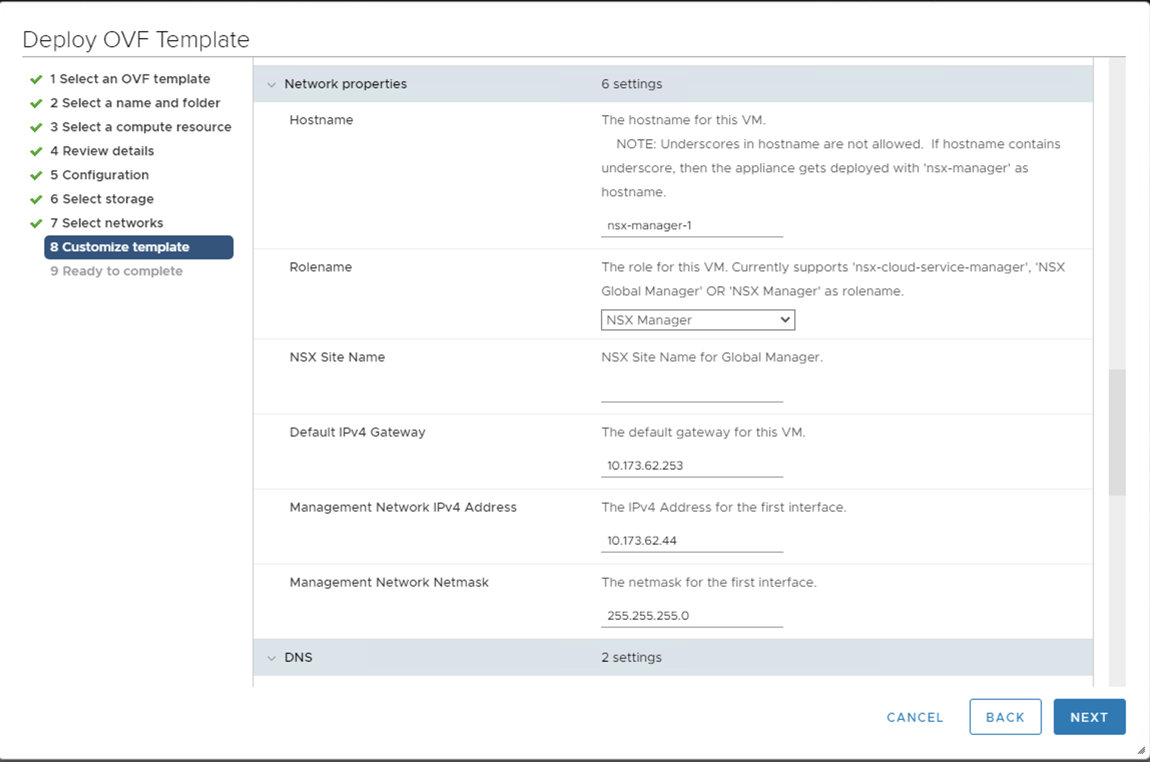 NSX Manager